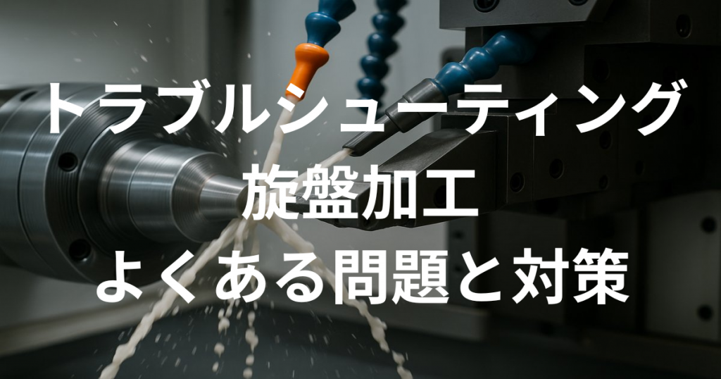トラブルシューティング：旋盤加工でよくある問題と対策