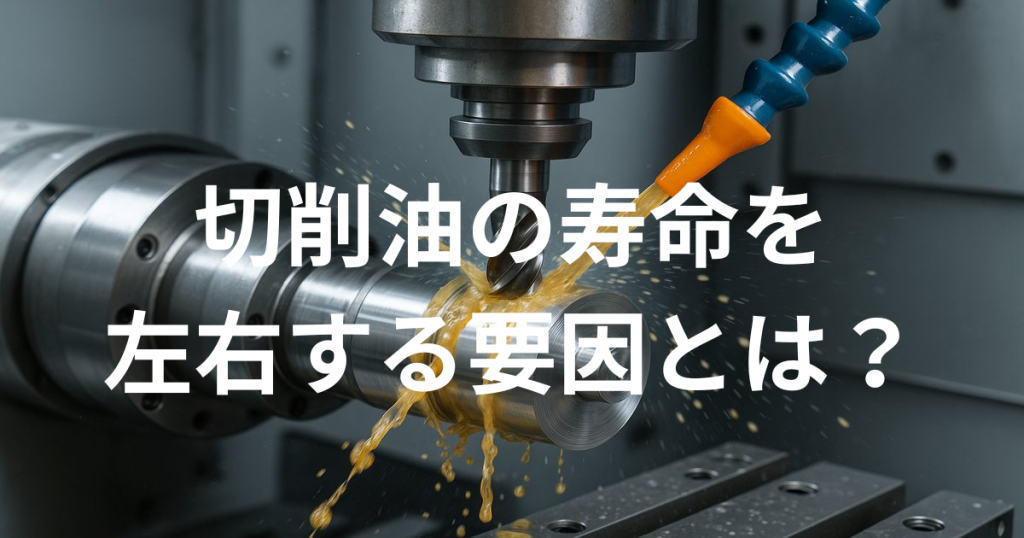 切削油の寿命を左右する要因とは？