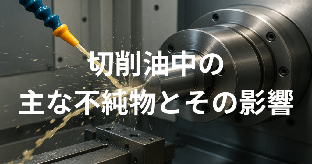 切削油中の主な不純物とその影響