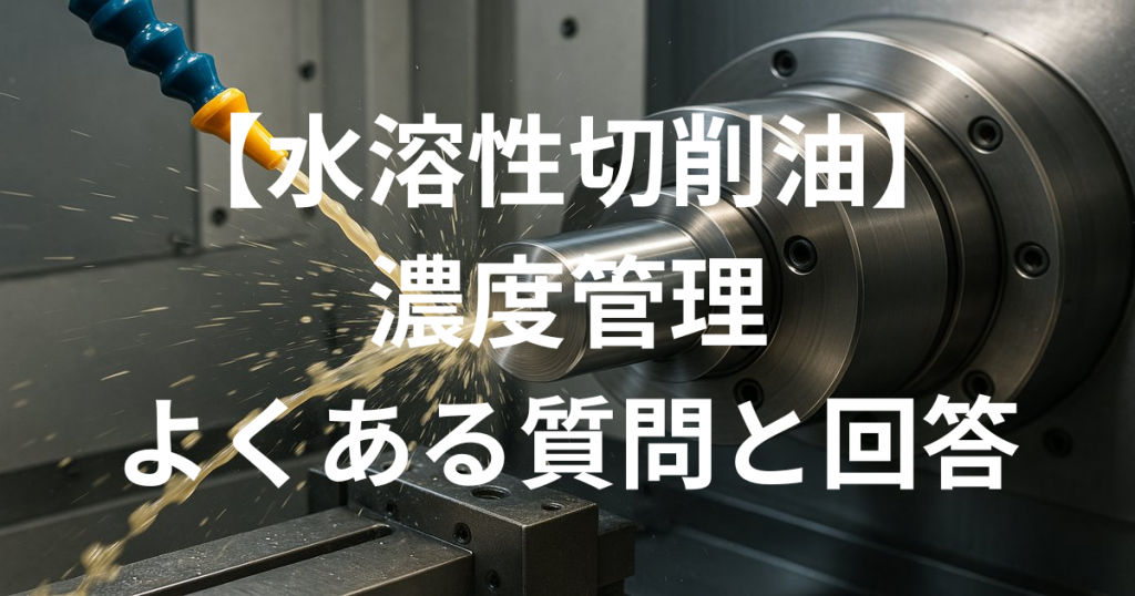 濃度管理に関するよくある質問と回答（FAQ）