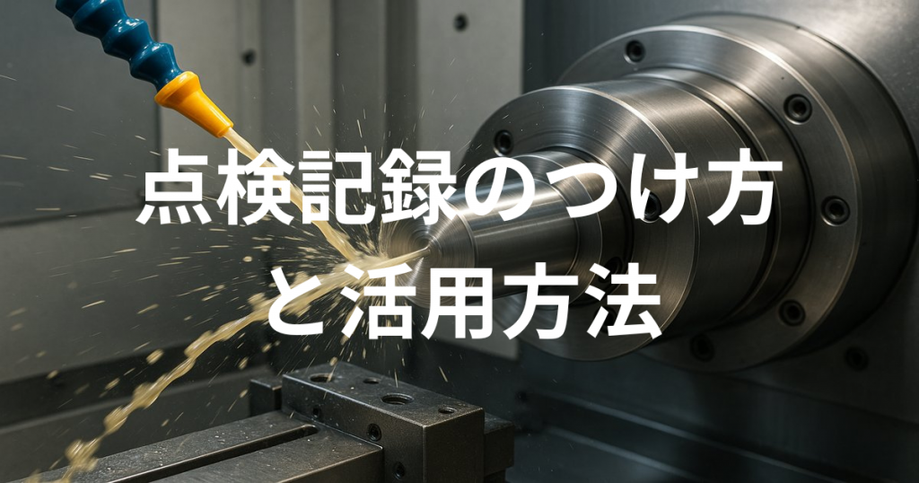 点検記録のつけ方と活用方法