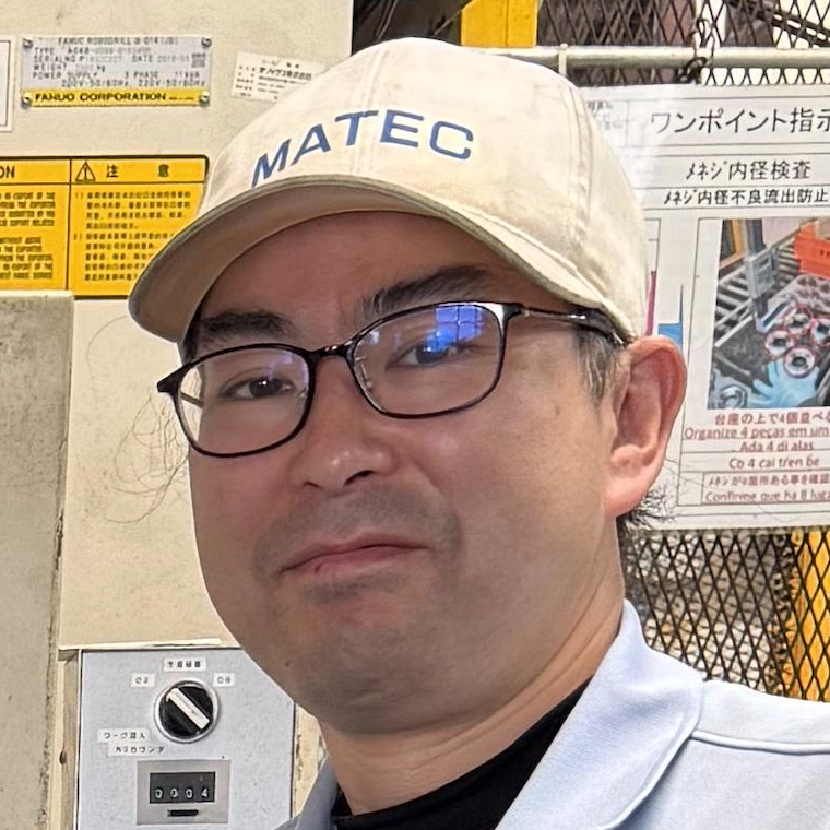 マテック株式会社鳥居工場長
