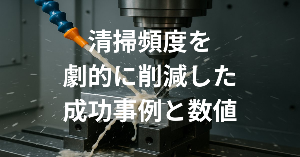 清掃頻度を劇的に削減した成功事例と数値