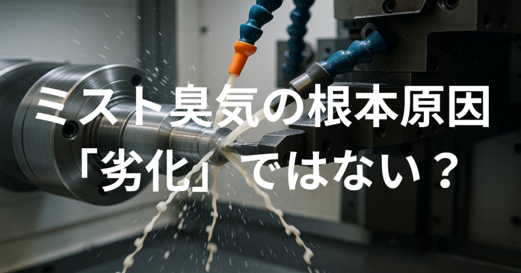 ミスト臭気の根本原因は「劣化」ではない？