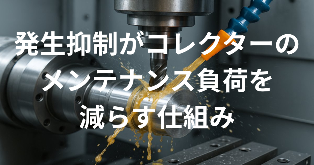 発生抑制がコレクターのメンテナンス負荷を減らす仕組み