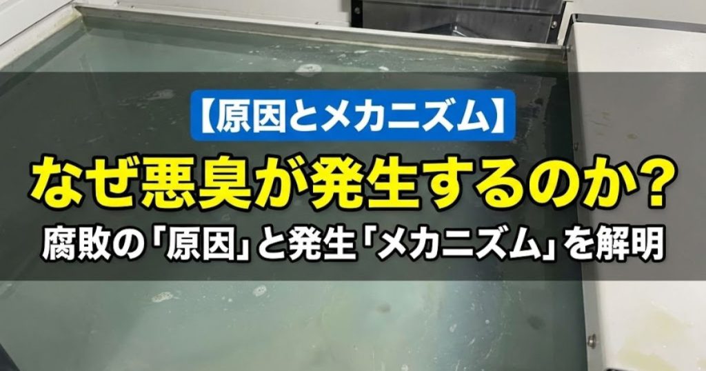 なぜ悪臭が発生するのか？腐敗の「原因」と発生「メカニズム」
