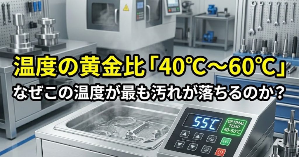 【温度の黄金比】なぜ「40℃〜60℃」が最も汚れが落ちるのか？