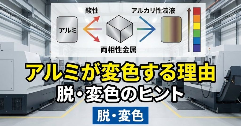 なぜアルミは洗浄で「変色」するのか？｜両性金属の化学的特性